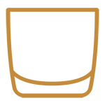 Gold glass.
